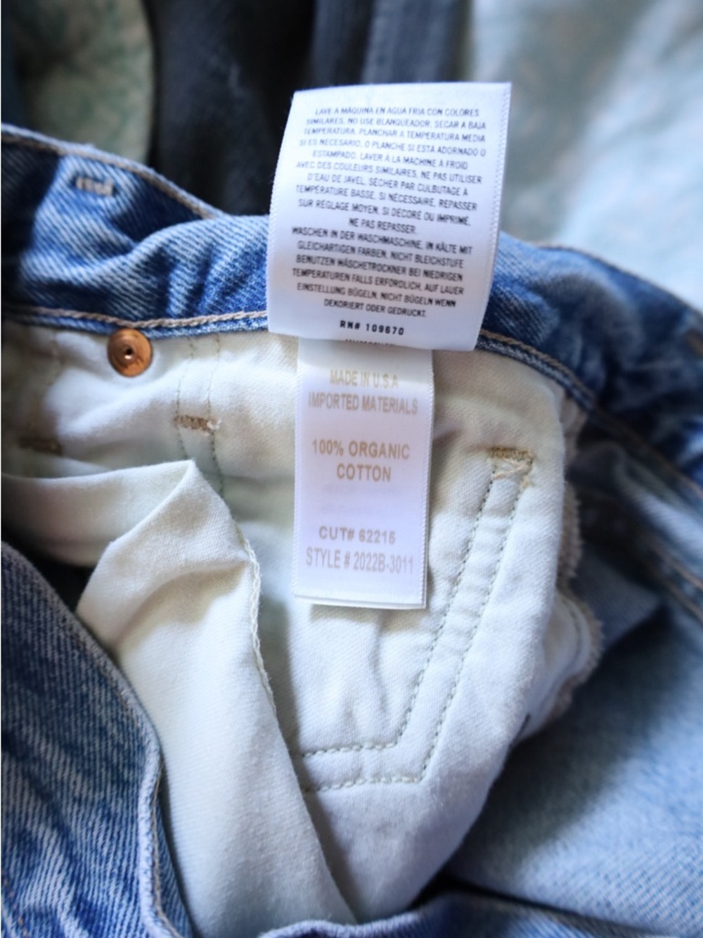 Aritzia Citizens of Humanity Neve Jean in Bowie Women’s Size 24 - Picture 13 of 13